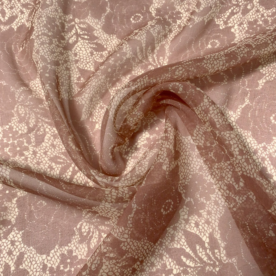 Desert Lace | Silk Chiffon