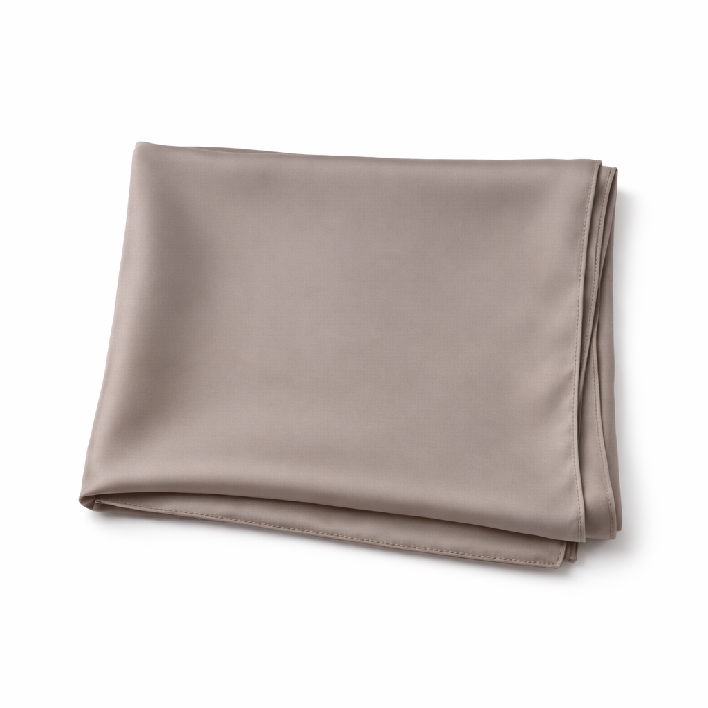 Warm Taupe | Silk Georgette