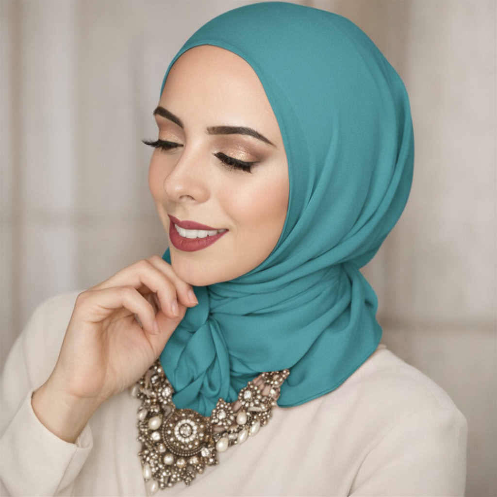 Ocean | Silk Georgette