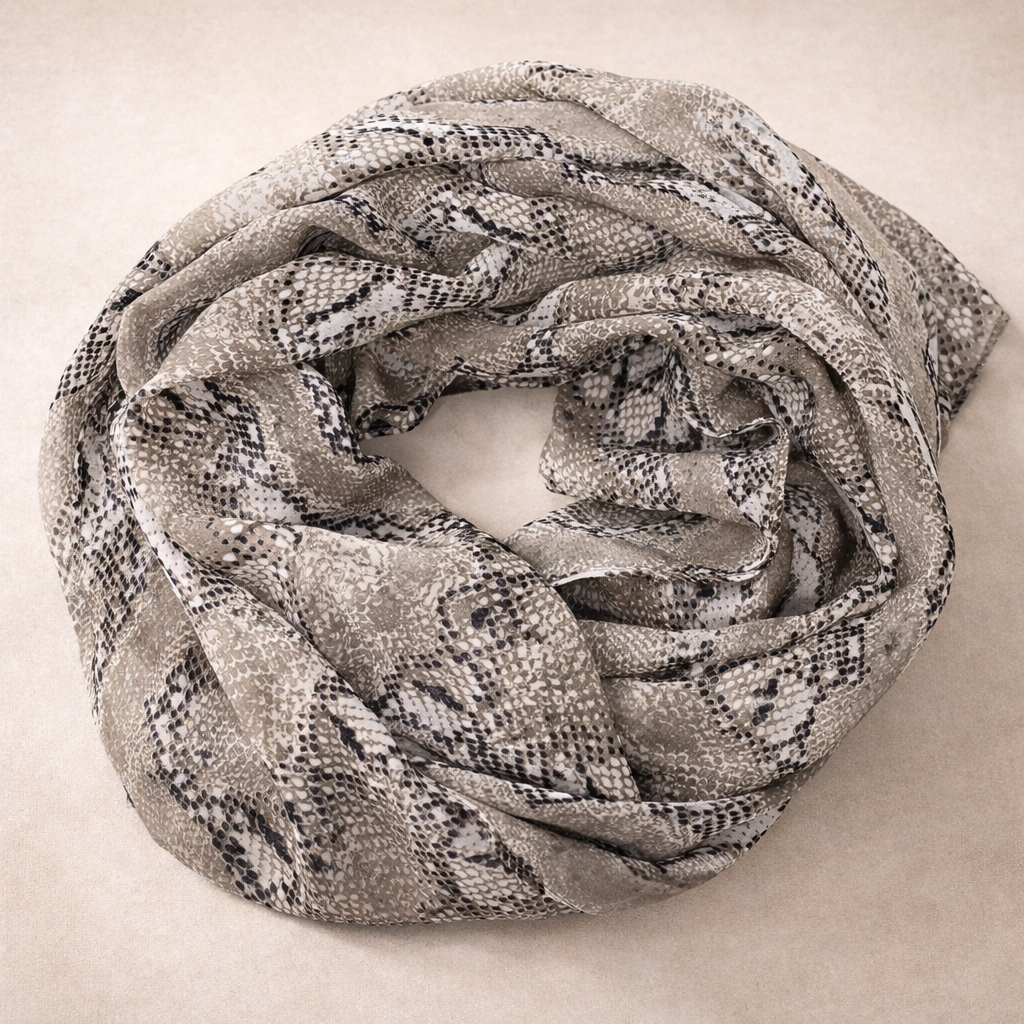 Pumice Python | Silk Chiffon