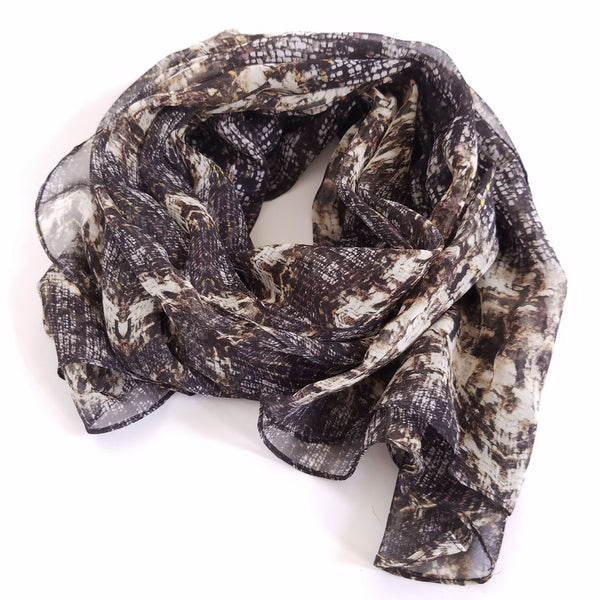 Chevron | Silk Chiffon