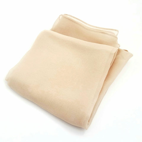 Nude | Silk Chiffon