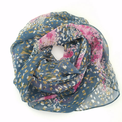 Hydrangea | Silk Chiffon