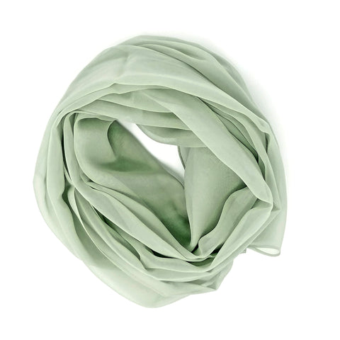 Sage | Silk Chiffon