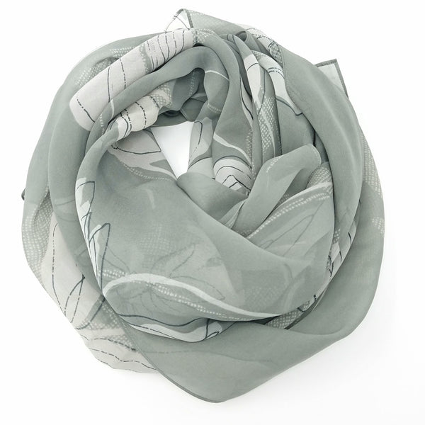 White Willow | Silk Chiffon