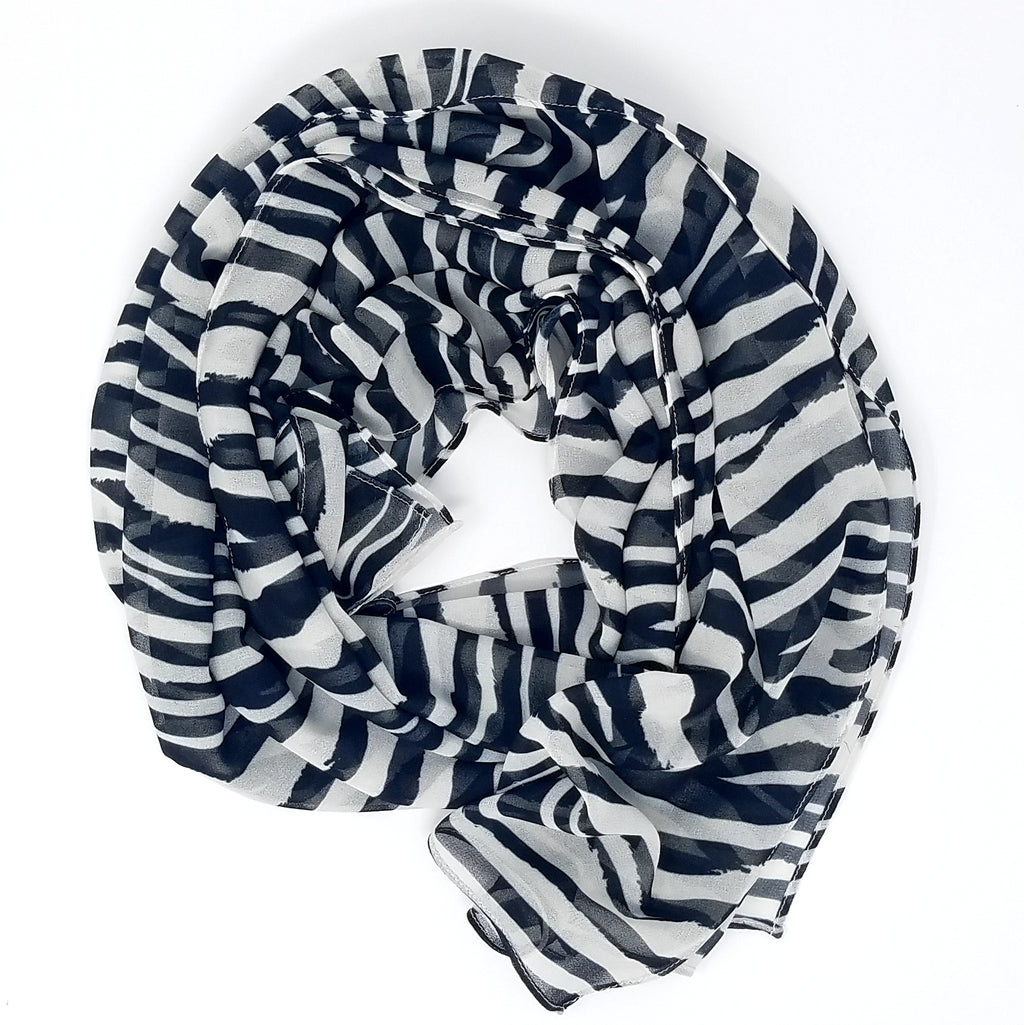 Zebra | Silk Chiffon