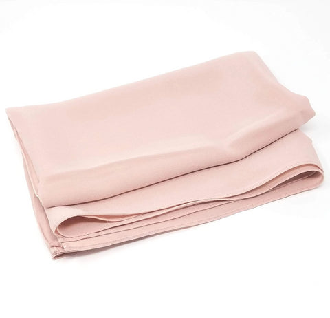 Blush Pink | Silk Textured Crepe