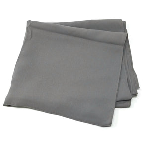 Pewter Gray | Silk Textured Crepe