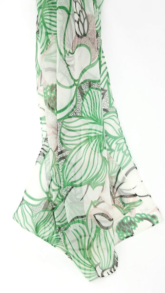 Leaf and Petal | Silk Chiffon
