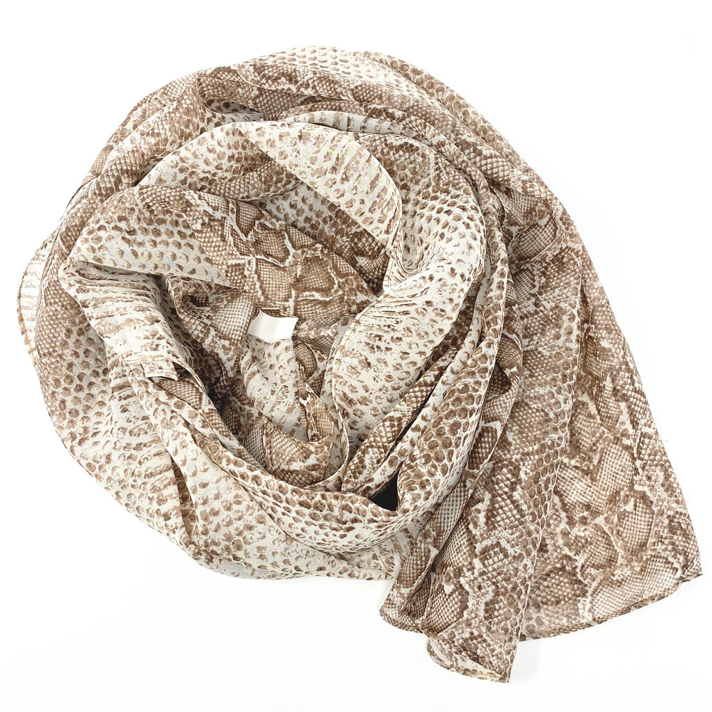 Snakeskin Print | Silk Chiffon