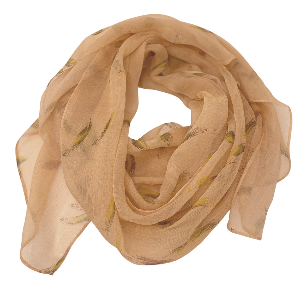 Feathered | Silk Chiffon