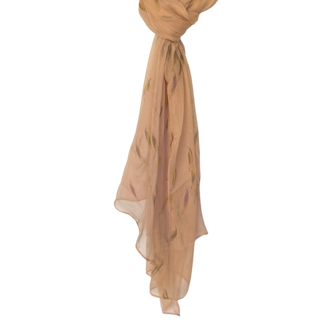 Feathered | Silk Chiffon