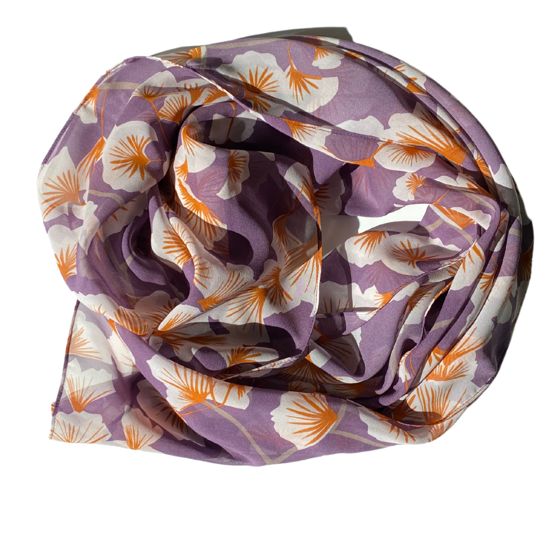 Gingko | Silk Chiffon