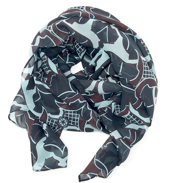 Midnight Roma | Silk Chiffon