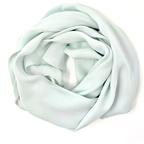 Light Seafoam | Silk Georgette